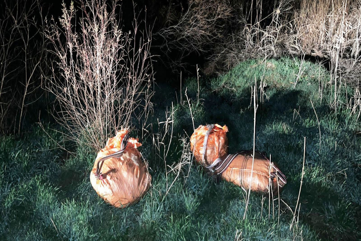 Sərhəddə 61 kq narkotik aşkarlandı