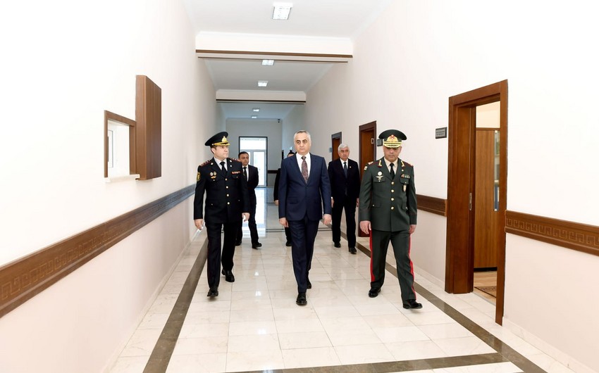 Prezidentin səlahiyyətli nümayəndəsi hərbçilərə baş çəkdi