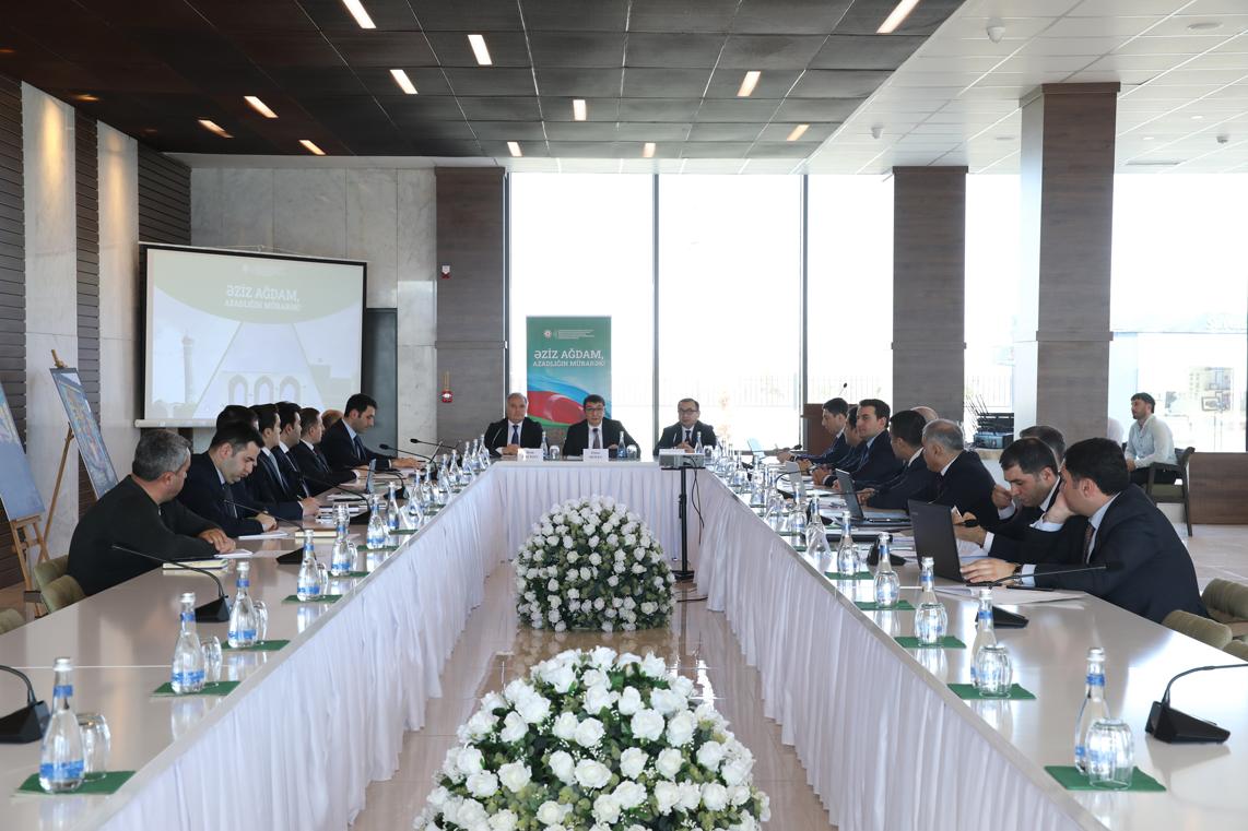 İşçi Qrupunun növbəti iclası Ağdamda keçirildi