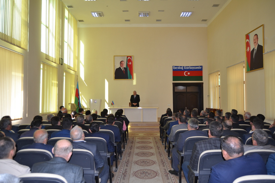 Füzulidə dərman təminatı ilə bağlı müşavirə keçirilib