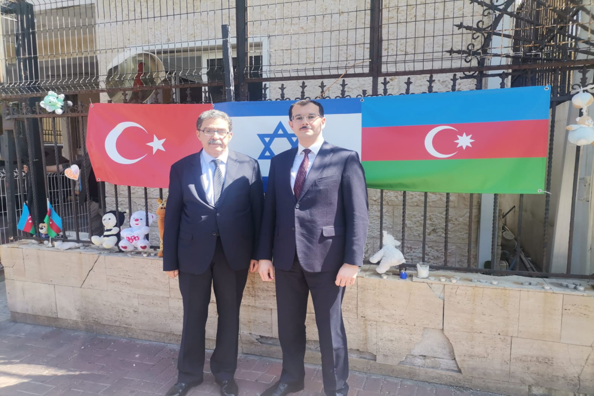 Azərbaycan və Türkiyənin İsraildəki səfirləri görüşdü