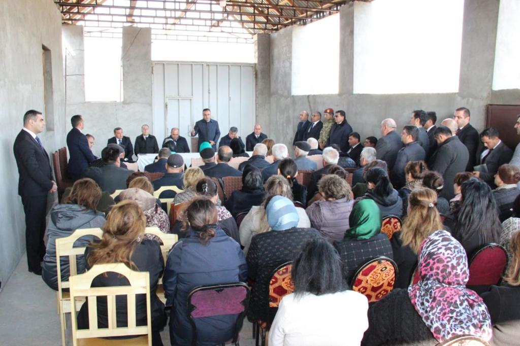 Goranboyda səyyar qəbul keçirilib