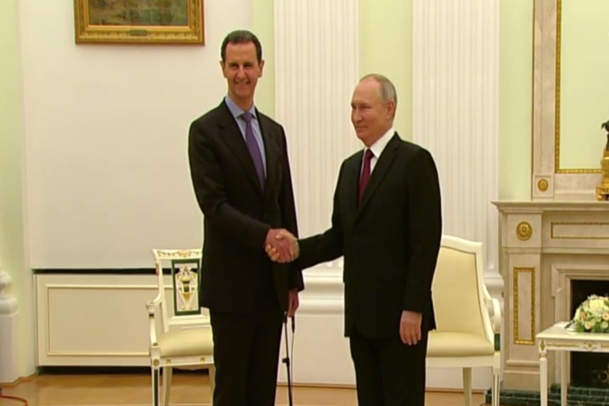 Putin-Əsəd görüşü üç saat davam edib - YENİLƏNİB