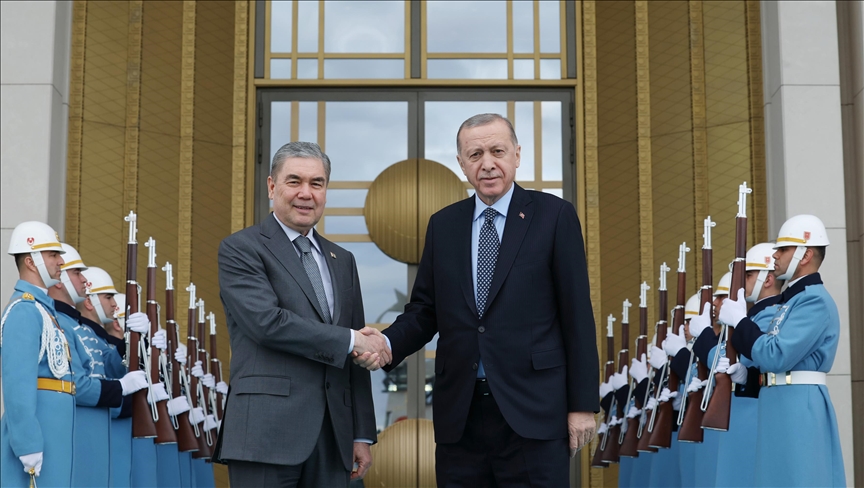 Türkiyə Prezidenti Berdiməhəmmədovla görüş keçirdi 
