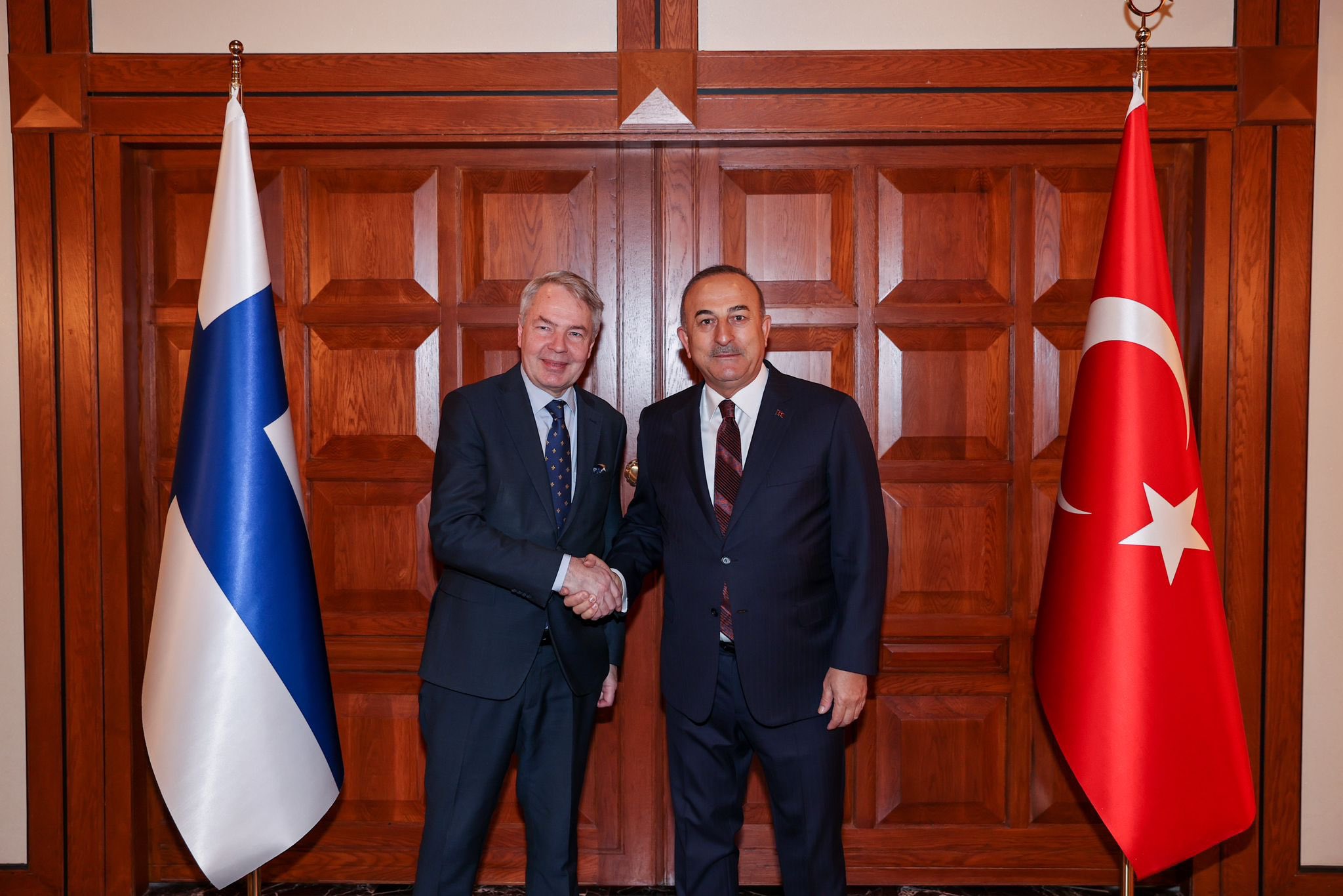 Çavuşoğlu finlandiyalı həmkarı ilə görüşüb