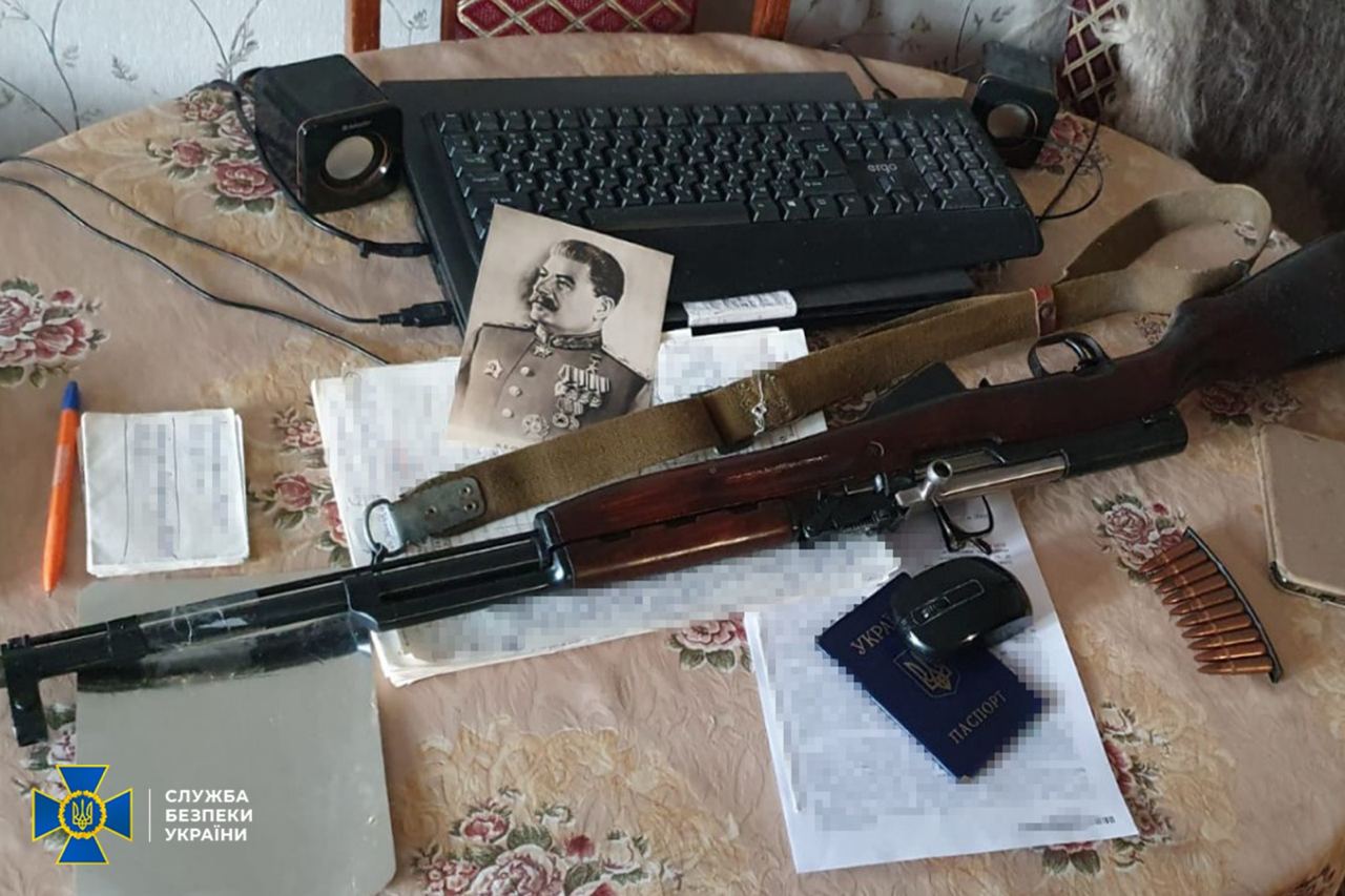 Ukraynada Rusiyaya işləyən gizli partiya aşkarlandı - FOTOLAR