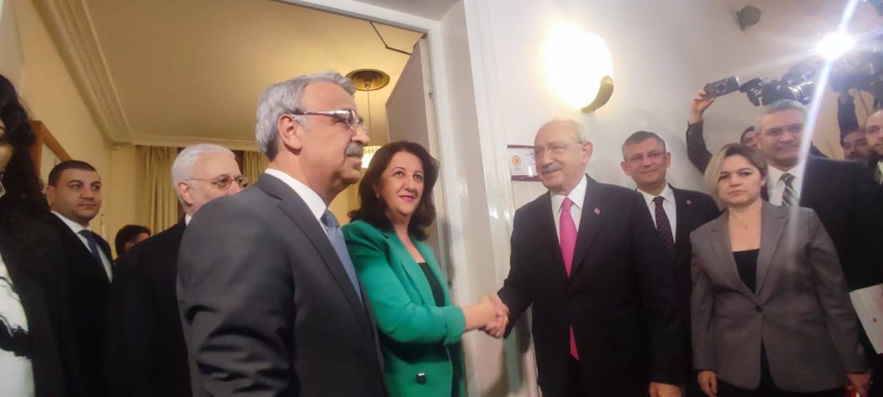 Kılıçdaroğlu HDP liderləri ilə görüşdü - YENİLƏNİB