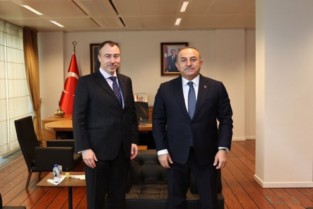 Çavuşoğlu Toivo Klaarla görüşdü