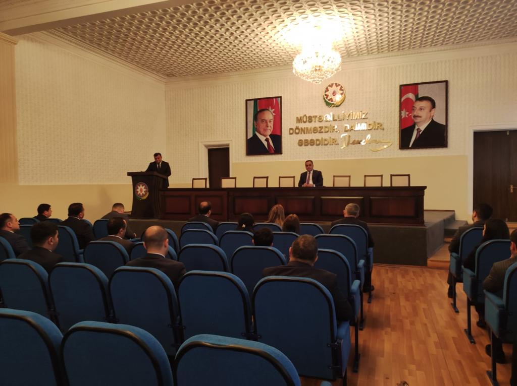 Goranboyda aparat iclası keçirilib - FOTOLAR