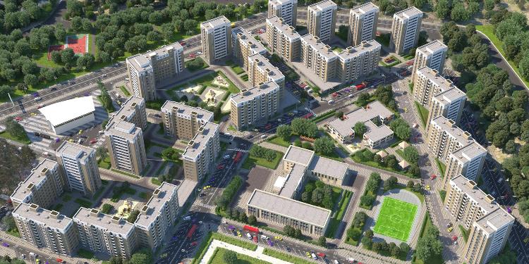 Daha bir şəhərdə sosial evlər TİKİLİR