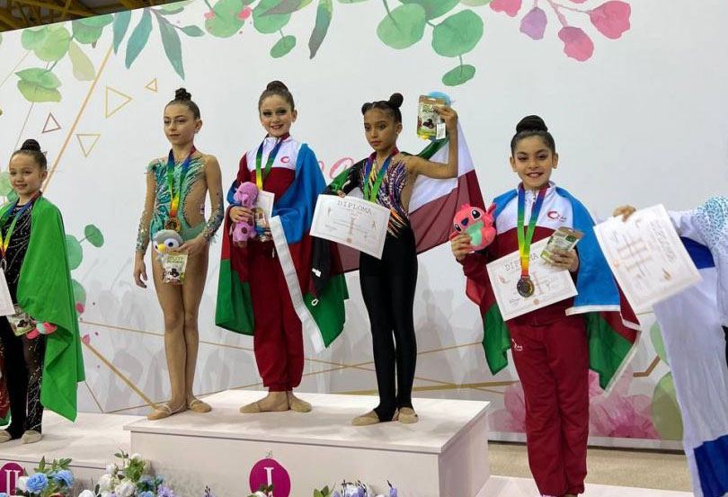 Gimnastlarımız beynəlxalq turnirdən 9 qızılla qayıdıblar