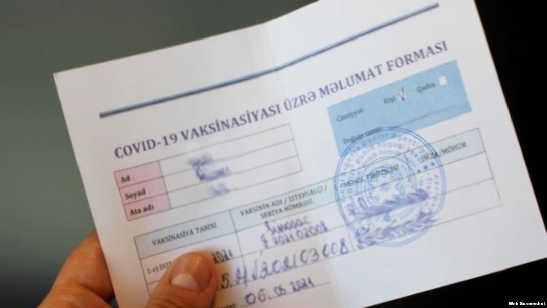 Artıq COVID pasportu tələb edilməyəcək
