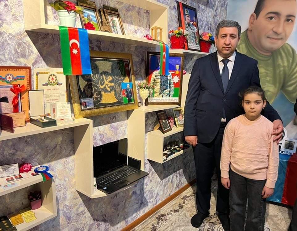 YAP Kəlbəcər rayon təşkilatı Şəhid ailələrini ziyarət edib