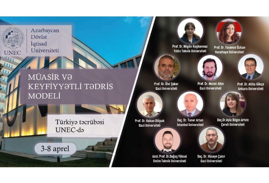 Türkiyəli alimlər UNEC müəllimlərinə təlim keçəcək
