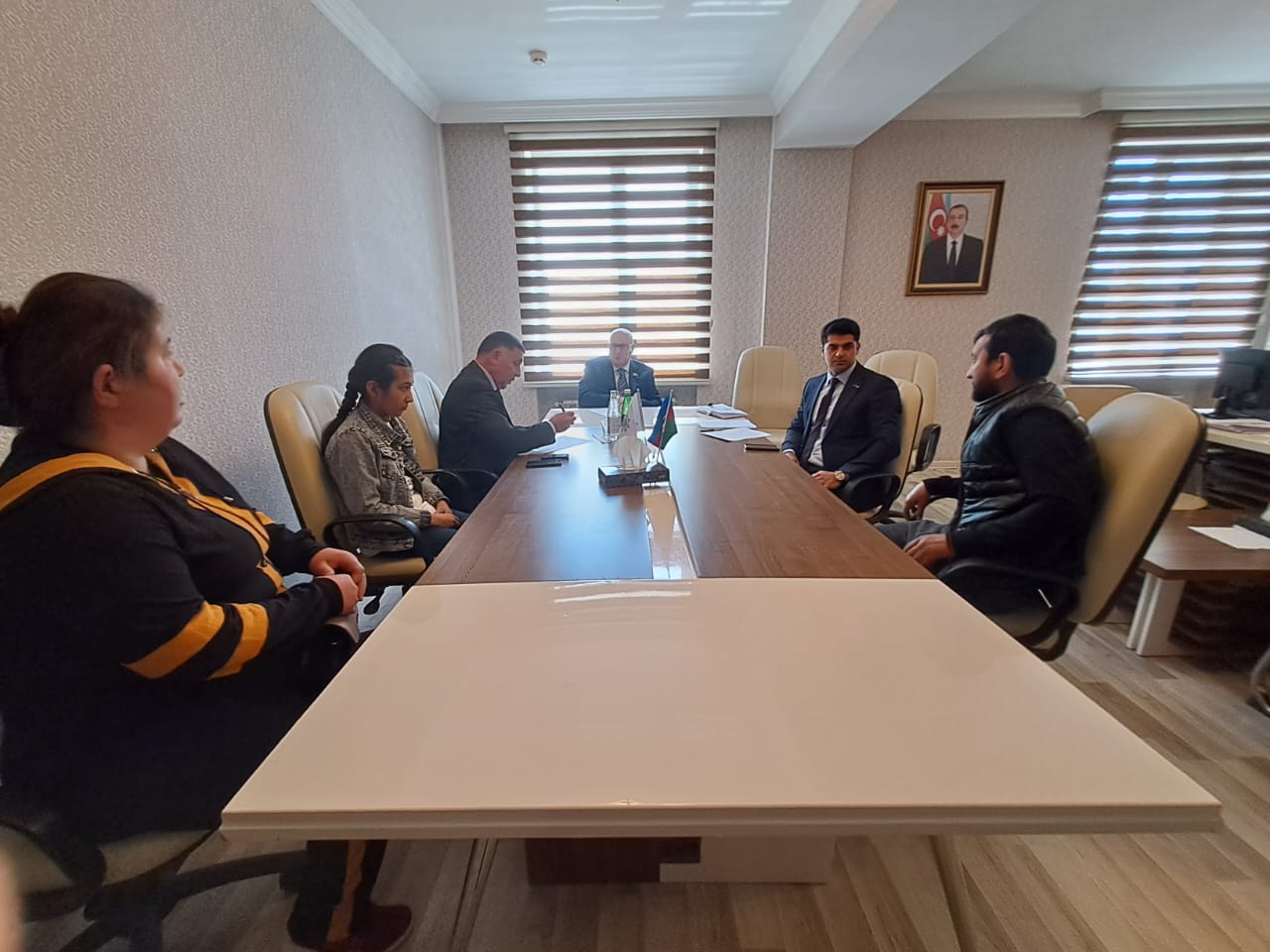 Əhliman Əmiraslanov Sabirabadda seçicilərlə görüşüb - FOTOLAR