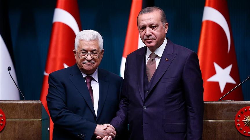 Ərdoğan Fələstin lideri ilə danışıqlar apardı
