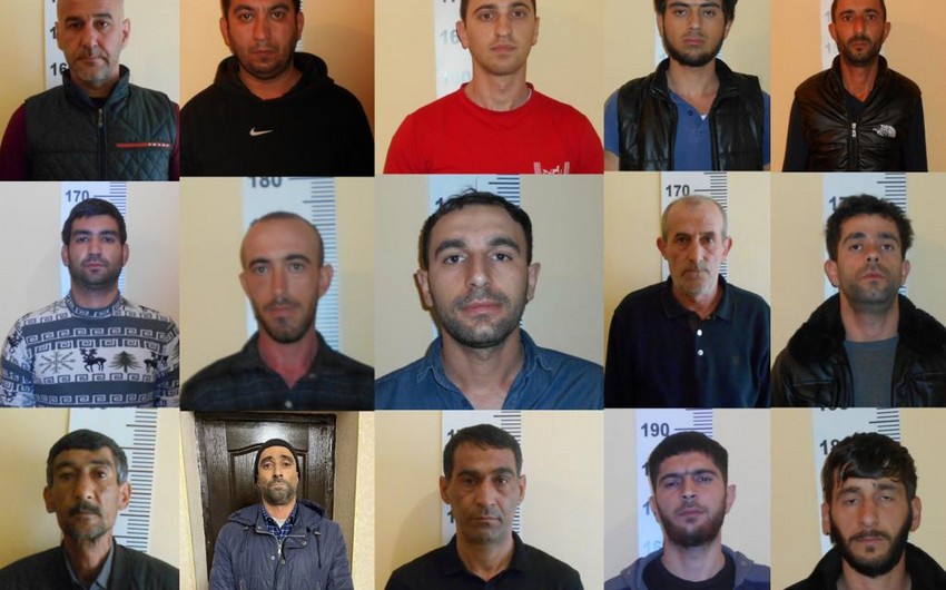 Polis əməliyyat keçirdi - 15 nəfər saxlanıldı
