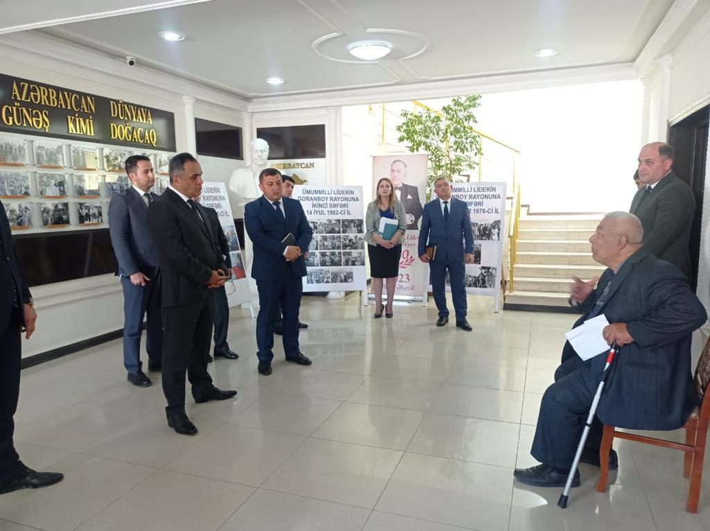 Goranboyda vətəndaşların növbəti qəbulu keçirilib