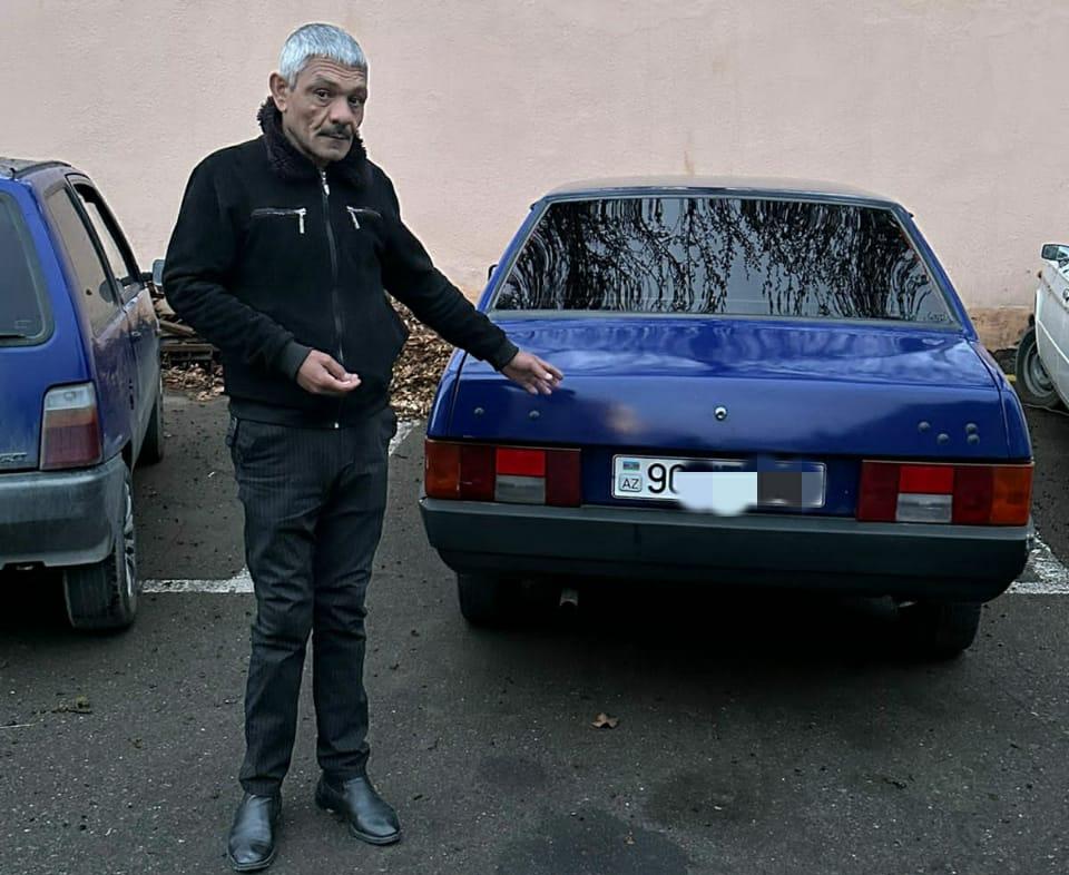Narkotikin təsiri altında avtomobil idarə edən sürücü SAXLANILDI