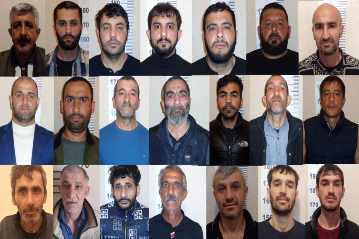 Polis Masallıda əməliyyat keçirdi - 21 nəfər saxlanıldı