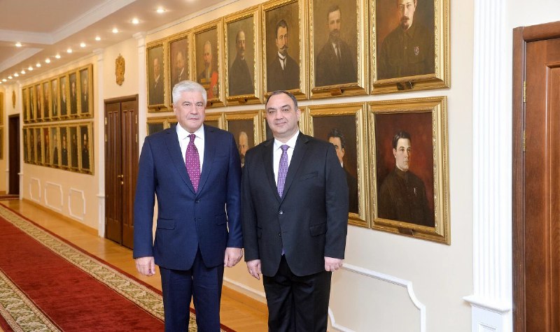 Rusiya və Ermənistanın daxili işlər nazirləri görüşdü