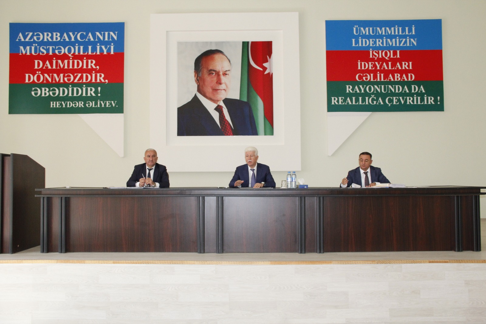 Cəlilabadda əkin suları ilə bağlı müşavirə keçirildi - FOTOLAR