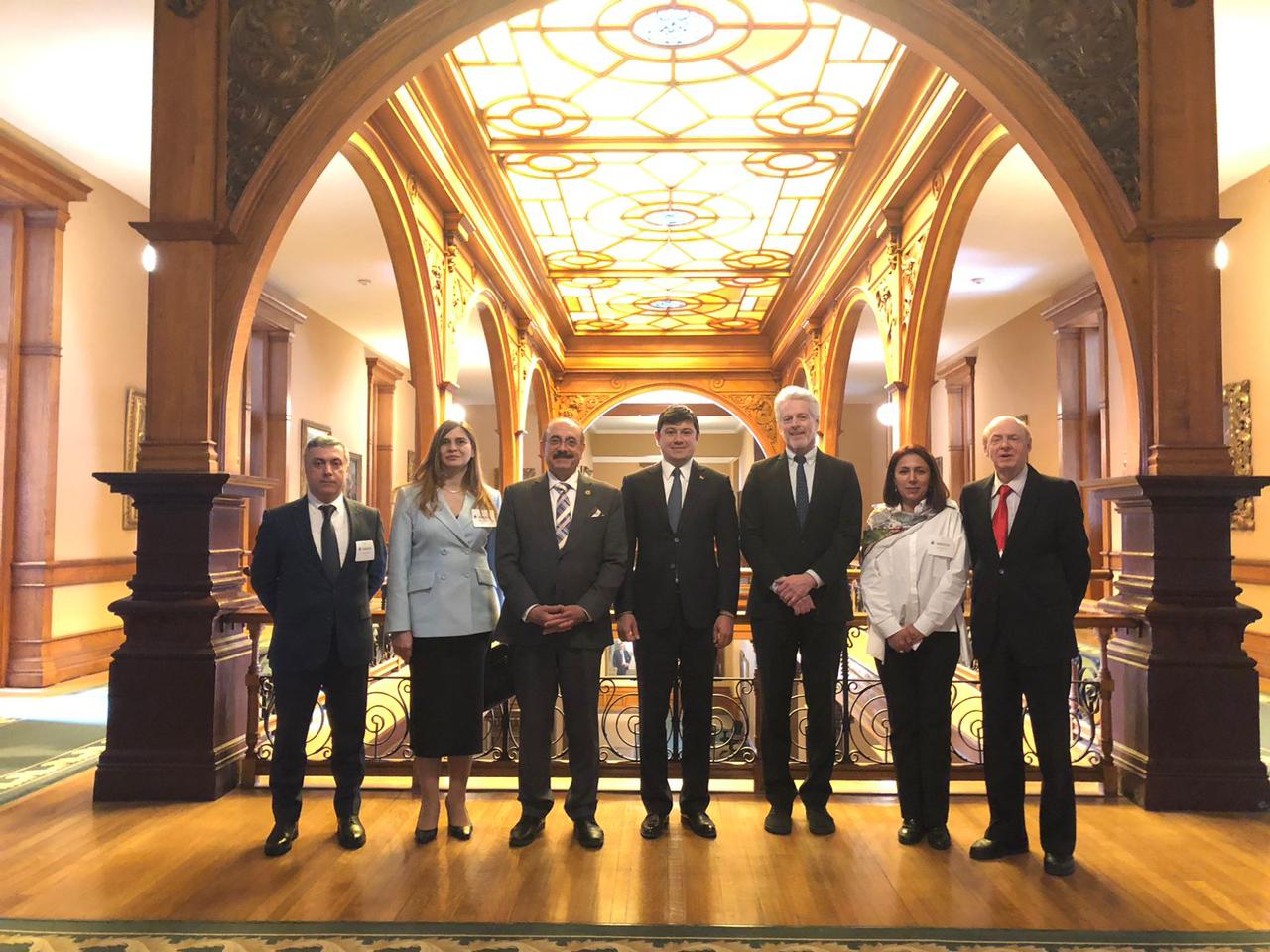 Komitə sədri Ontario parlamentinin üzvləri ilə görüşüb - FOTOLAR
