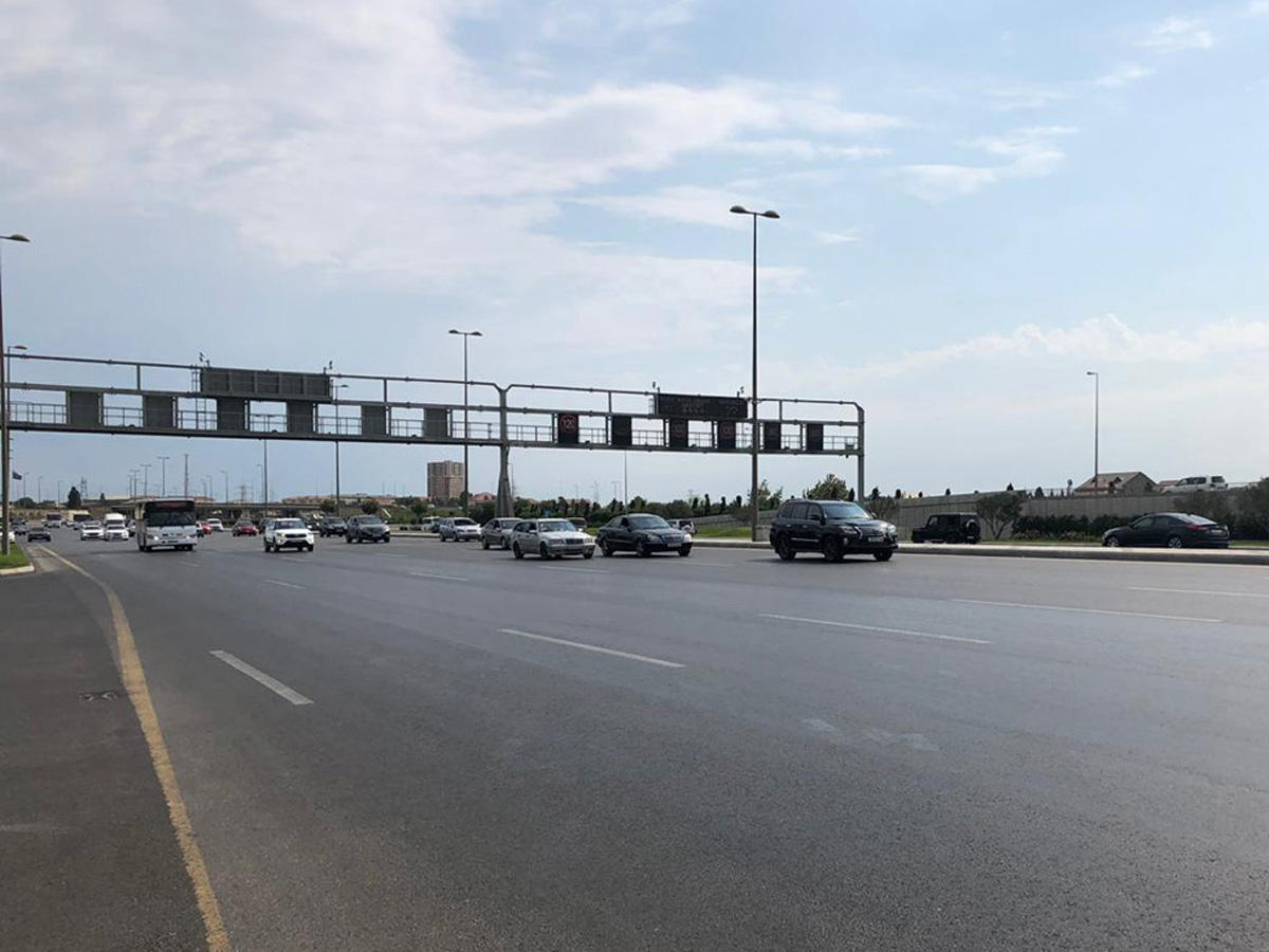 Bakıda daha iki yolda sürət həddi endirildi