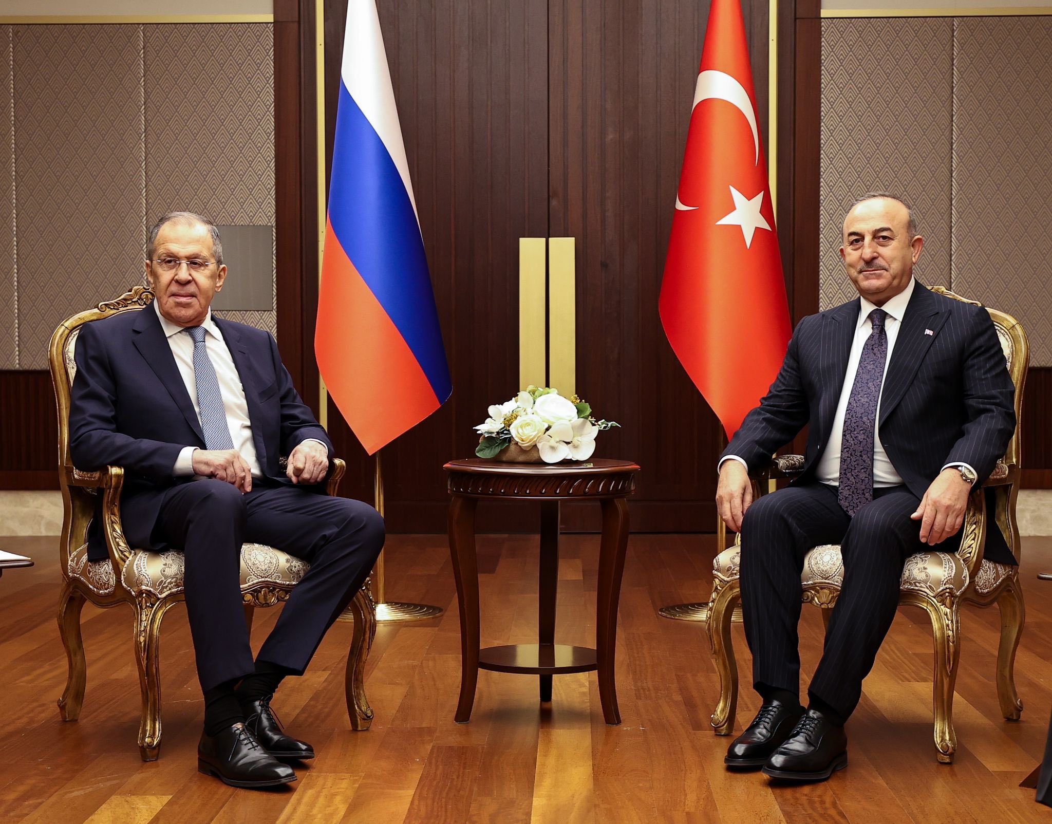 Çavuşoğludan Lavrovla görüş barədə PAYLAŞIM - FOTOLAR