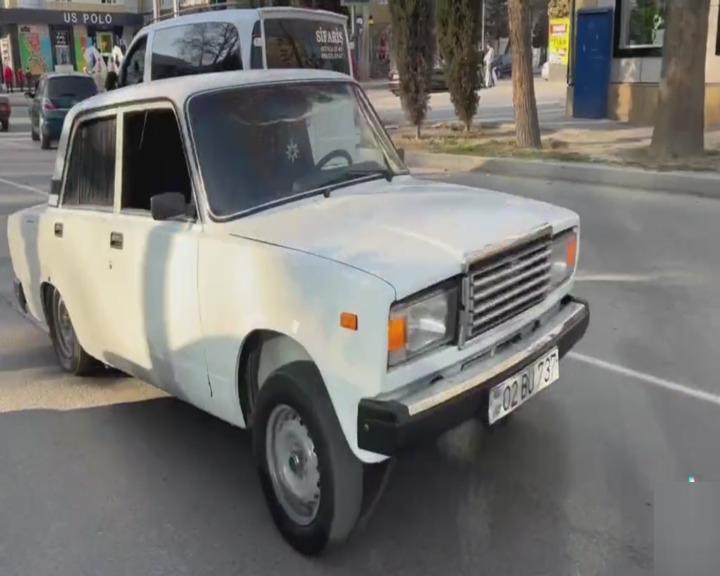 Polisin tələbinə məhəl qoymayan sürücü həbs edildi