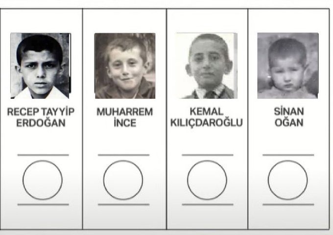 Türkiyə prezidentliyinə namizədlərin uşaqlığı - FOTO
