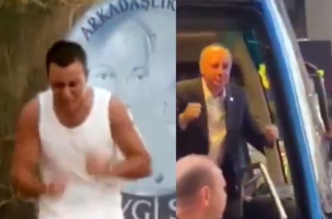 Mustafa Sandal və İncenin rəqsi: \