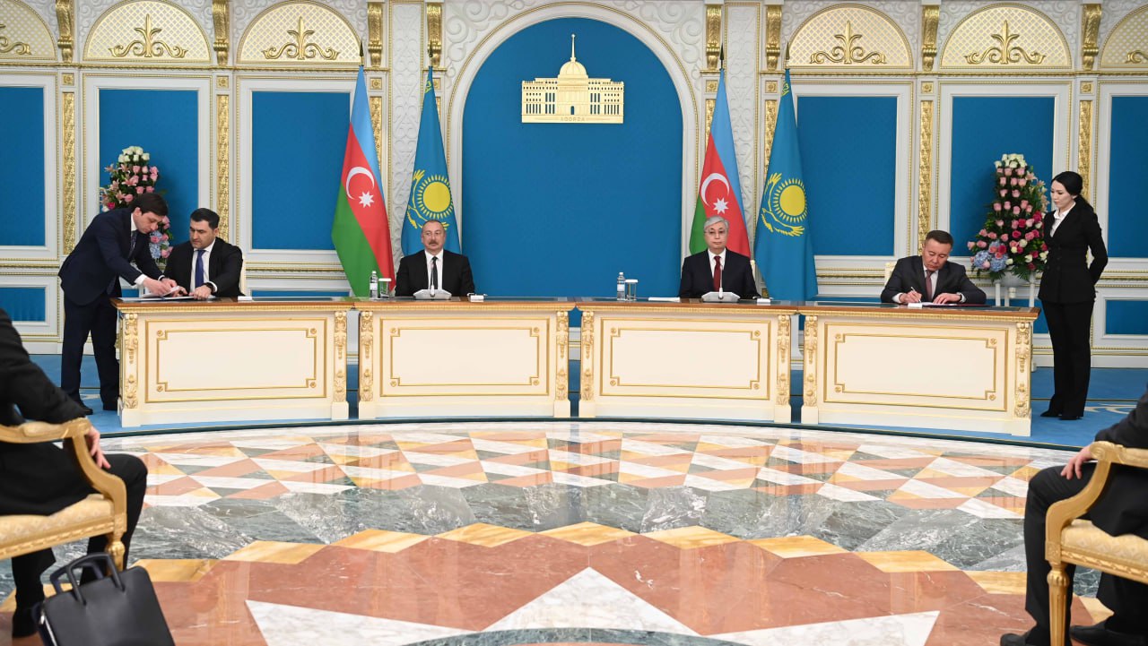 Bu gün Astanada imzalanan sənədlərin SİYAHISI