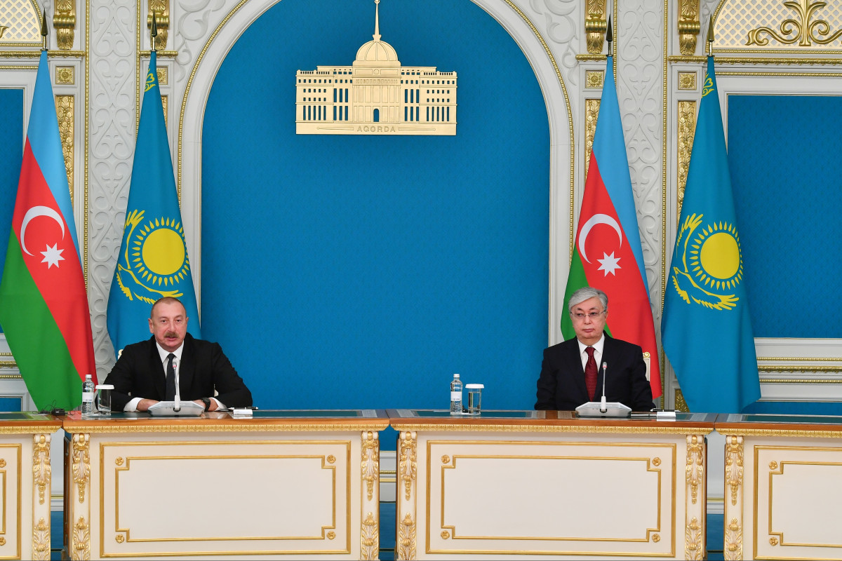 İlham Əliyev: Qazaxıstan dünya birliyinin böyük hörmətini qazanıb