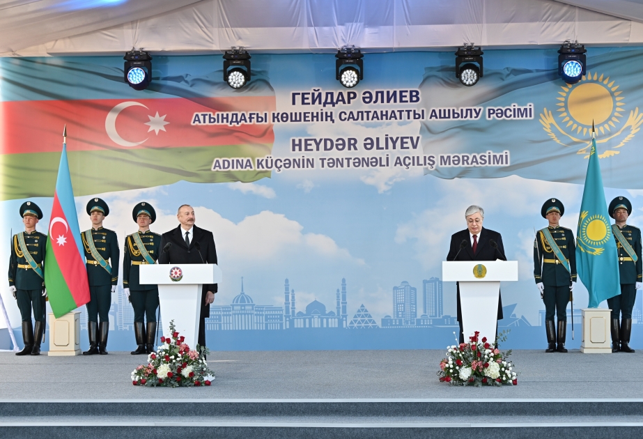 Heydər Əliyev müasir Azərbaycanın memarıdır - Tokayev