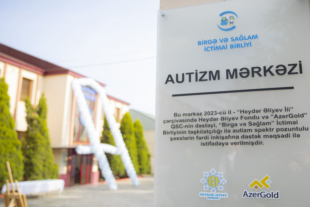 Gəncədə Autizm Mərkəzi istifadəyə verilib - FOTOLAR