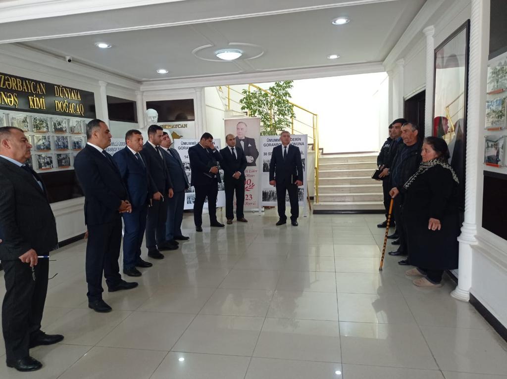 Goranboyda vətəndaşların növbəti qəbulu keçirilib - FOTOLAR