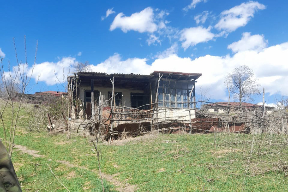 Sus kəndində mina partlayışı - Yaralı var (FOTOLAR)