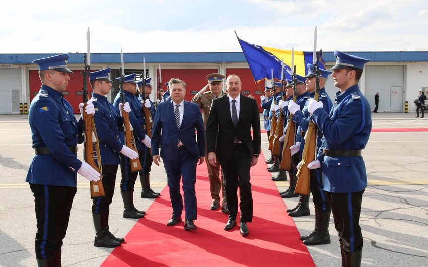 Prezidentin səfəri başa çatdı 