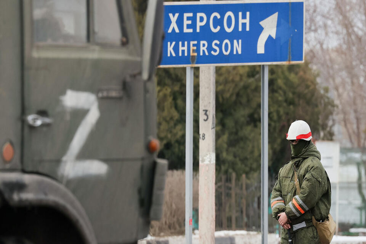 Ruslar yenə Xersonu vurdu - Qadınlar öldü