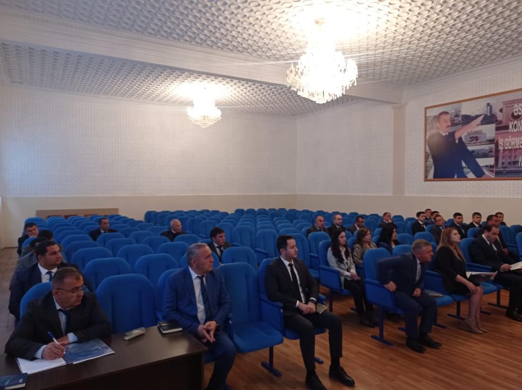 Goranboyda aparat iclası keçirilib - FOTO