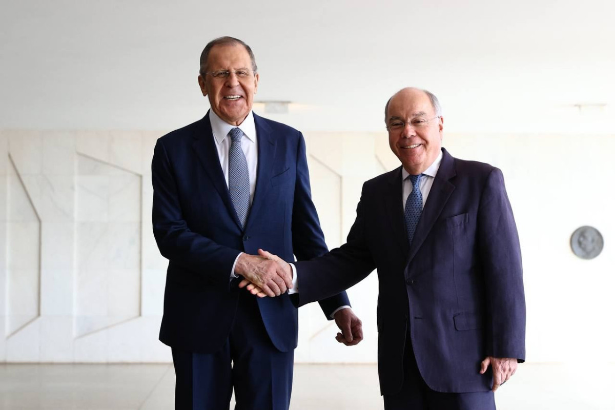 Lavrov braziliyalı həmkarı ilə görüşdü