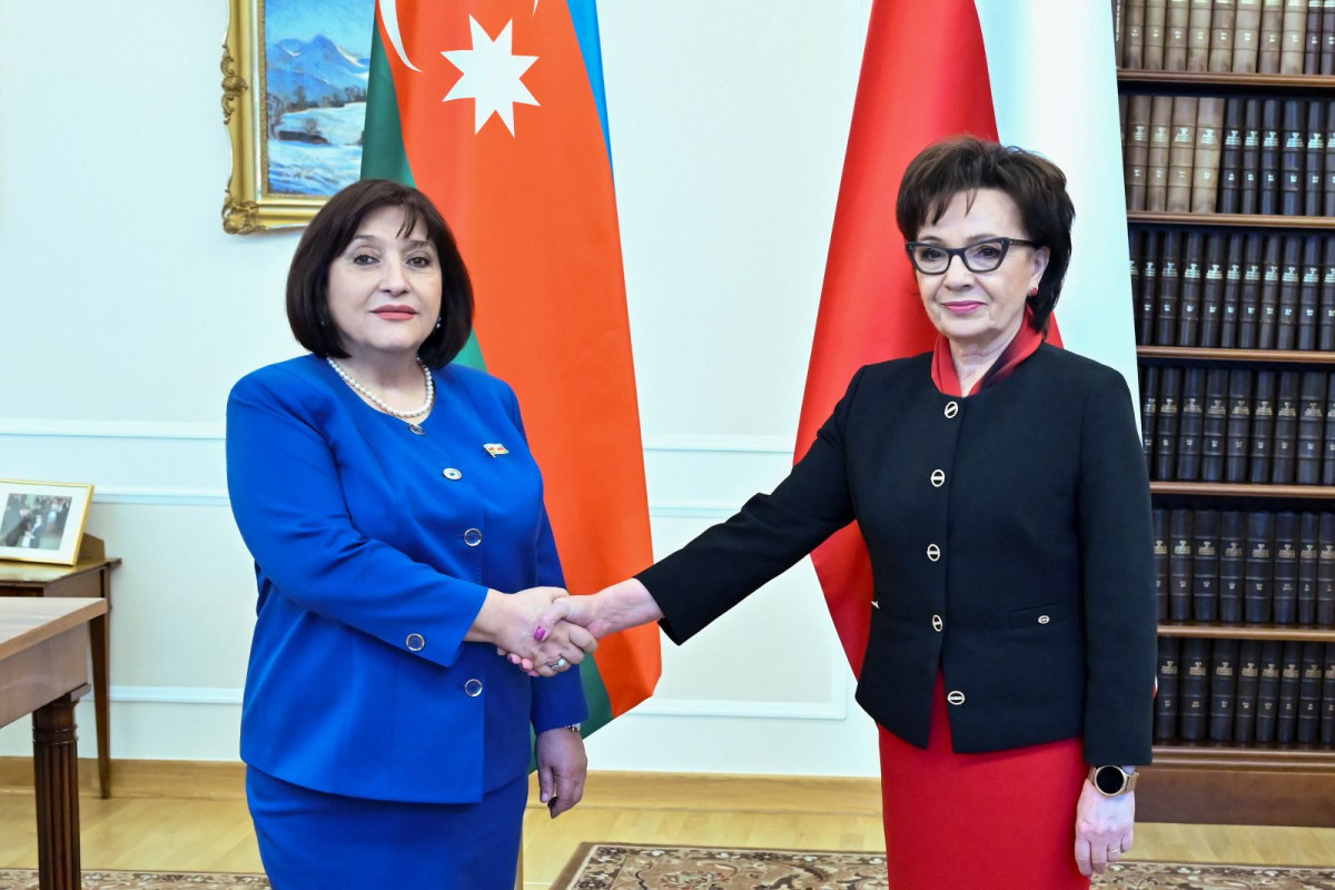 Spiker Polşa Seyminin sədri ilə görüşüb - FOTOLAR