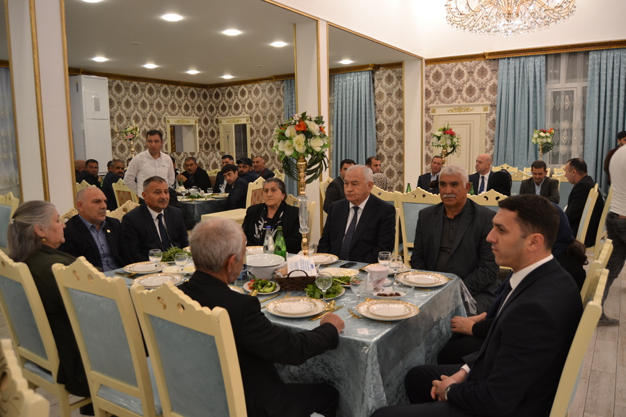 Füzulidə şəhid ailələri üçün iftar süfrəsi açılıb - FOTOLAR