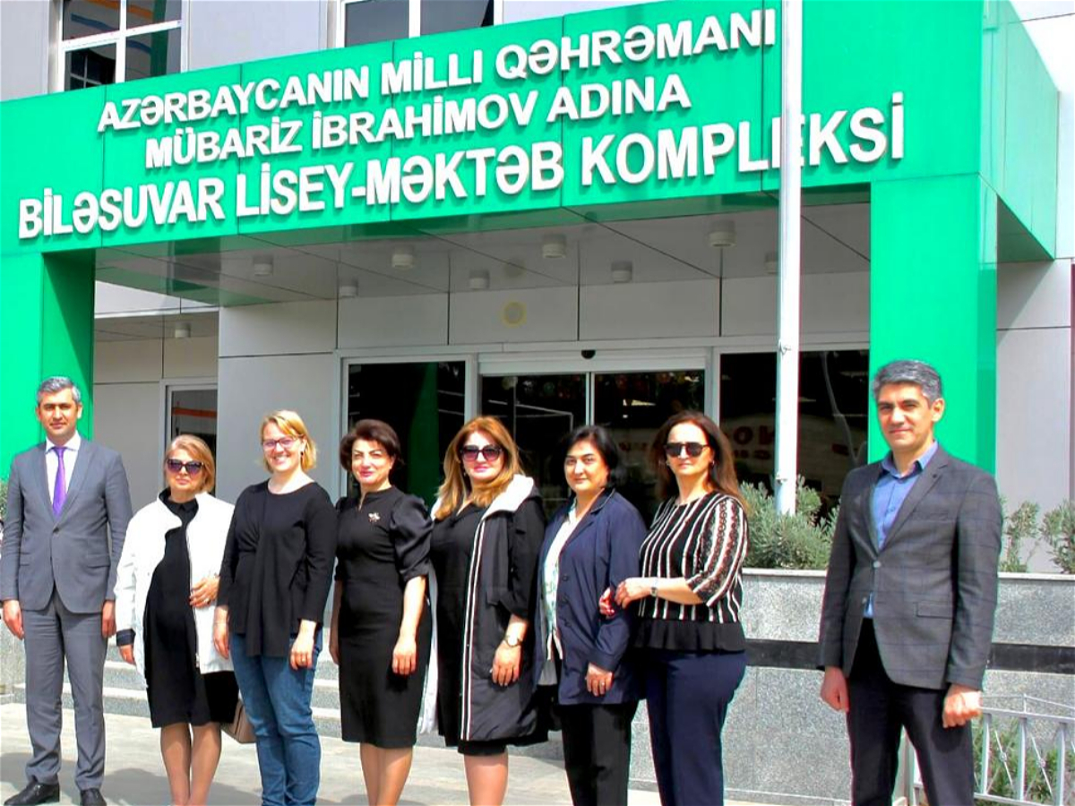 ADU-nun əməkdaşları Biləsuvar Məktəb-Liseyində - FOTOLAR