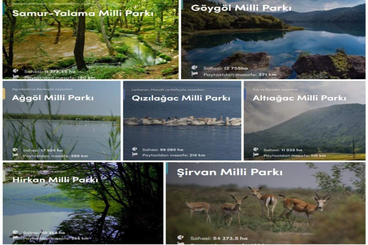 Milli parklarda gözlənilən hava PROQNOZU