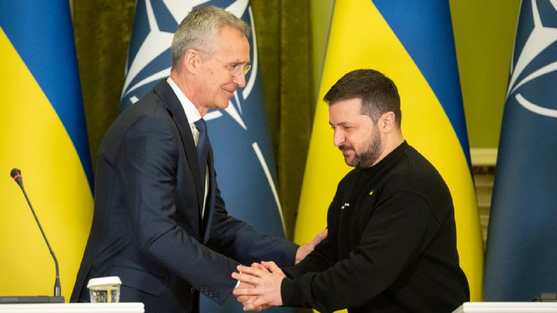 Bütün müttəfiqlər Ukraynanın NATO-da olmasına razıdır - Baş katib