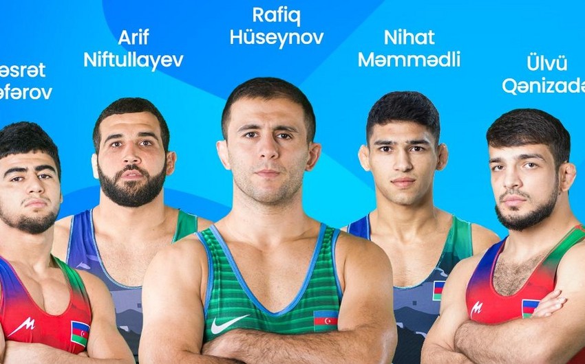 3 güləşçimiz Avropa Çempionatının YARIMFİNALINDA