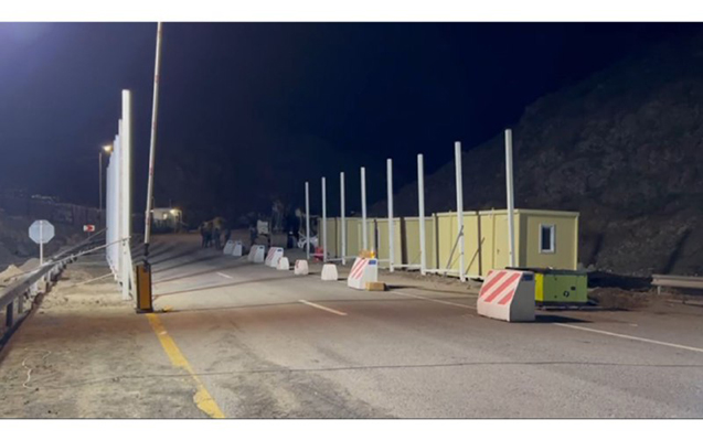 Laçındakı sərhəd-buraxılış məntəqəsinin yeni GÖRÜNTÜLƏRİ