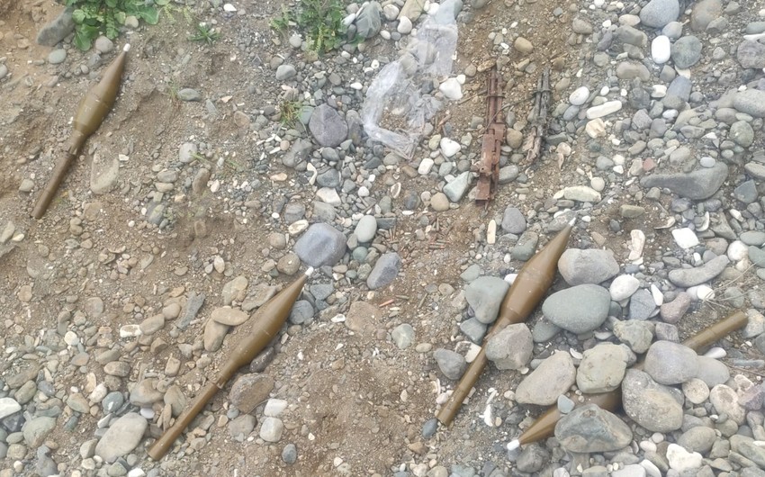 Ağcabədidə hərbi sursat aşkarlandı